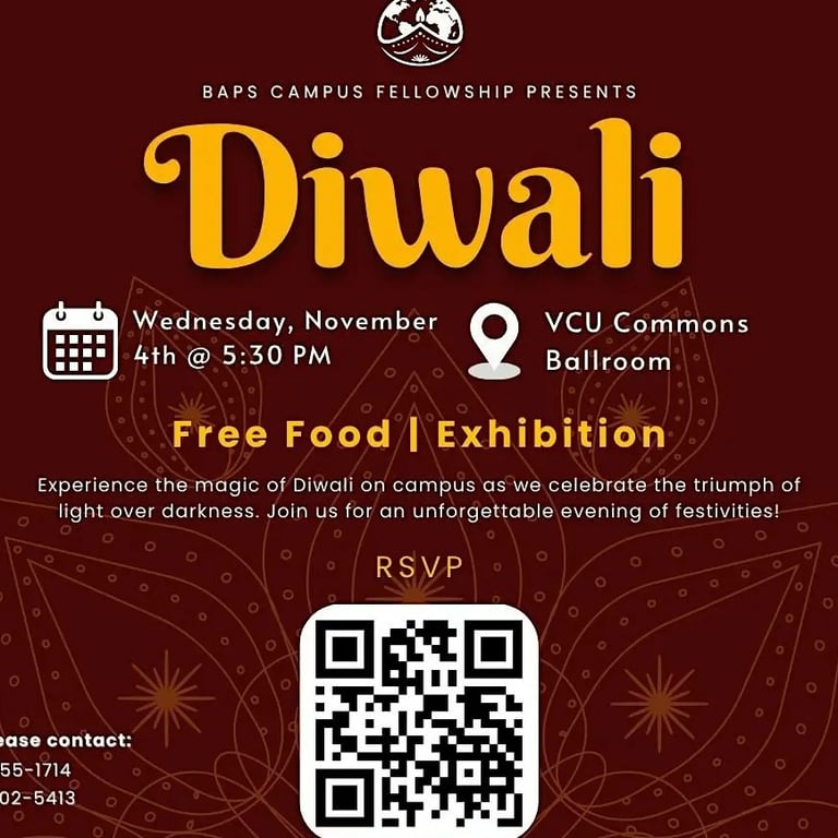 VCU Campus Diwali Celebration 2026