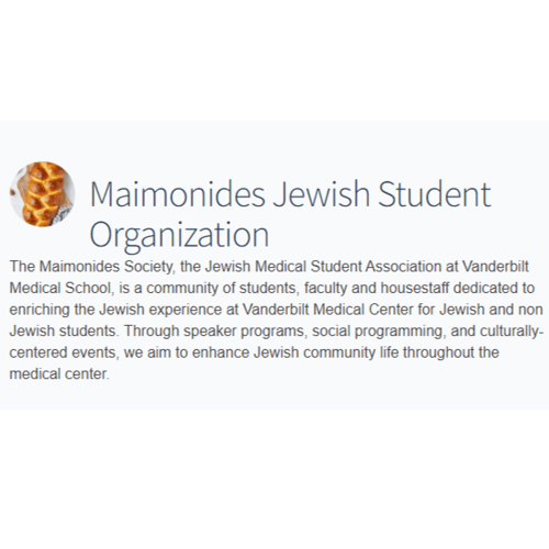 Vanderbilt Maimonides Jewish Student Organization - Jewish category in Nashville TN