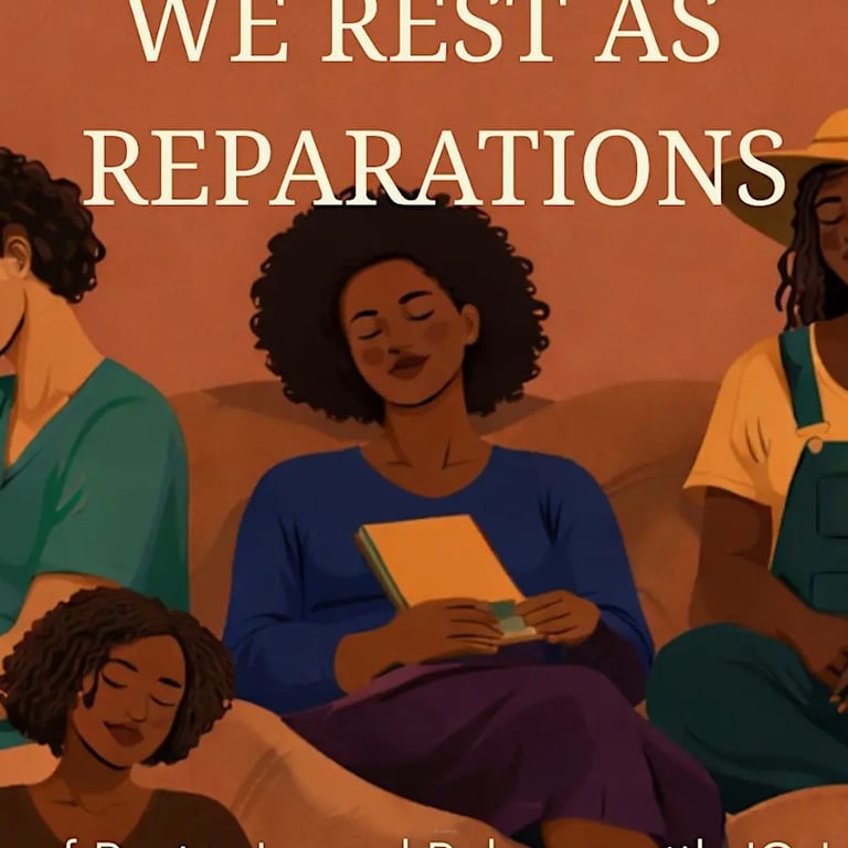 We Rest as Reparations – A Day of Rest + Journal Release with JC Jackson