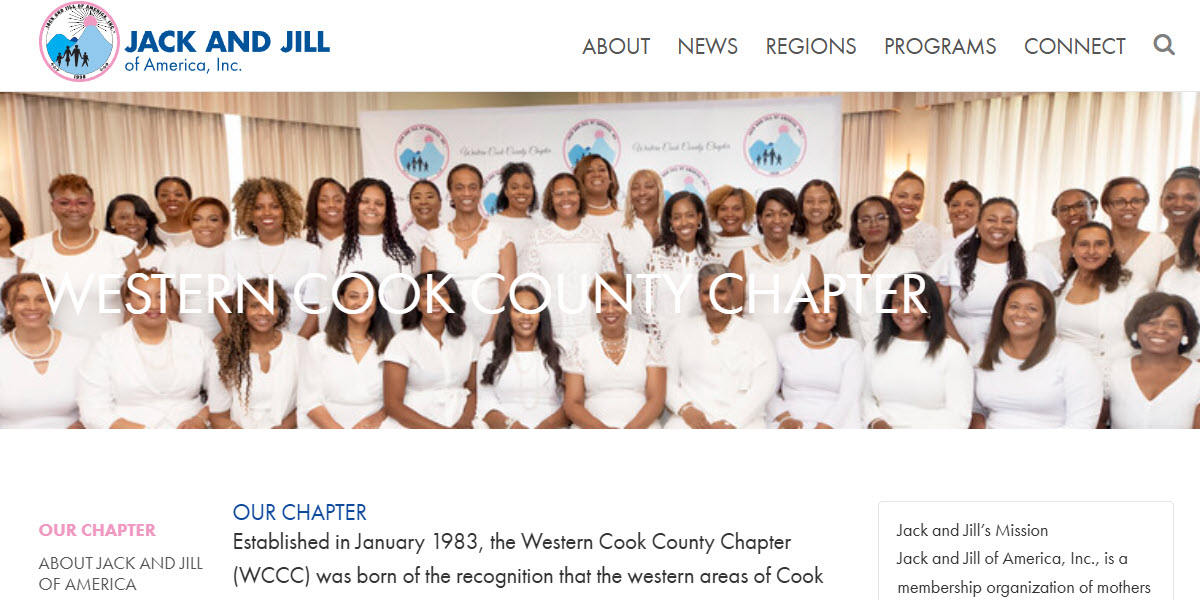 Western Cook County Chapter of Jack and Jill of America, Inc. -  industry in Westchester IL