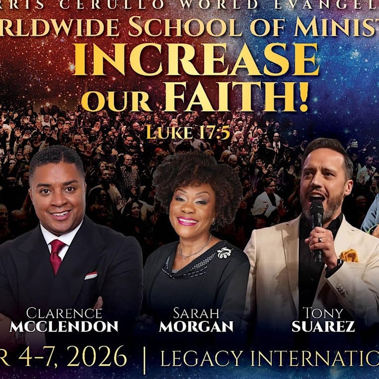 Worldwide School of Ministry 2026 - Local Registration!