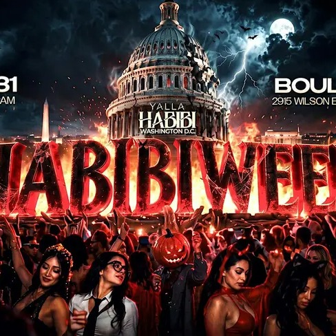Yalla Habibi DC: HABIBIWEEN - Arabic Halloween Party @ BOULEVARD- Oct 31